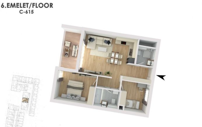 Otthonod a vízparti életstílus közepén C615