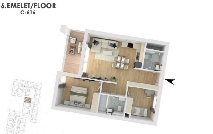 Otthonod a vízparti életstílus közepén C616