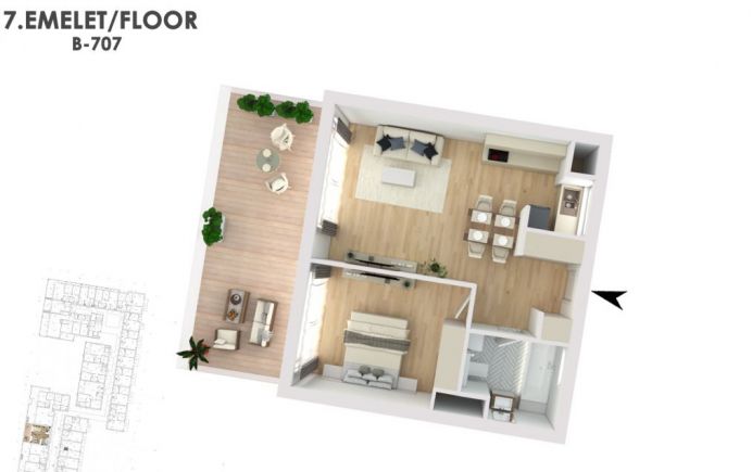 Otthonod a vízparti életstílus közepén B707