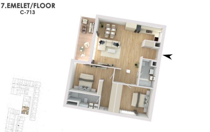 Otthonod a vízparti életstílus közepén C713