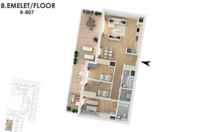 Otthonod a vízparti életstílus közepén B807