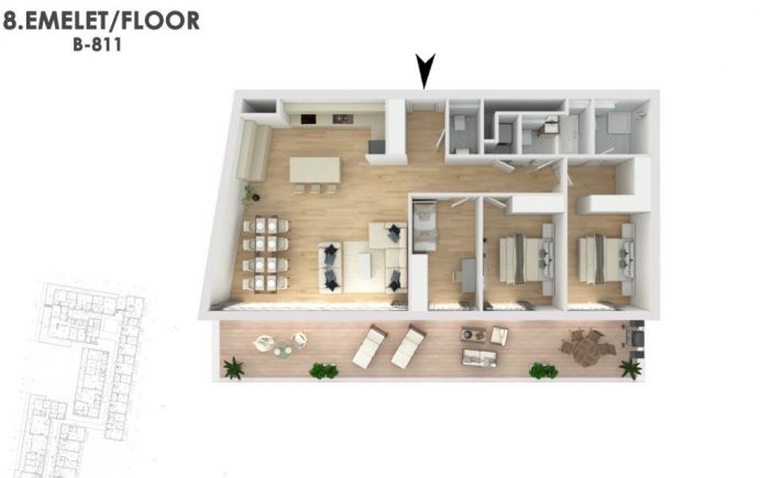 Otthonod a vízparti életstílus közepén B811