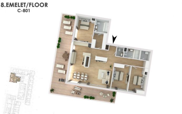 Otthonod a vízparti életstílus közepén C801