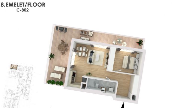 Otthonod a vízparti életstílus közepén C802