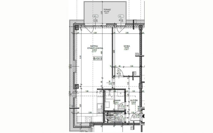 Új építésű lakás a Magdolnanegyedben B003