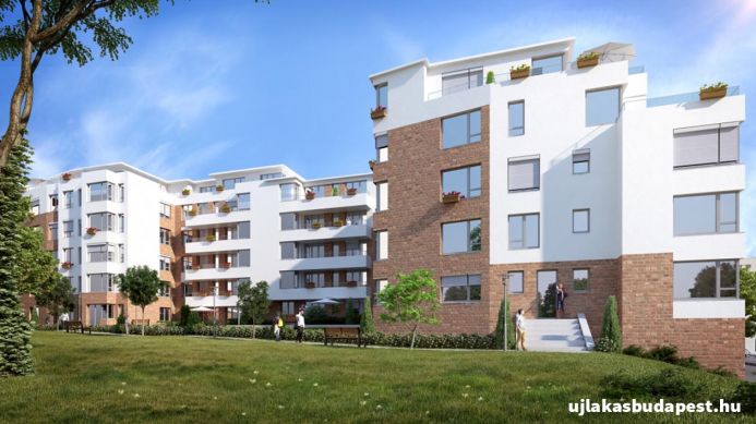 Eladó új építésű lakás, amely 49 m2-es 1.emeleti Budapesten My City Residence-ben.