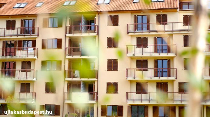 Eladó 60 m2-es új építésű lakás Budapest Duna partján.