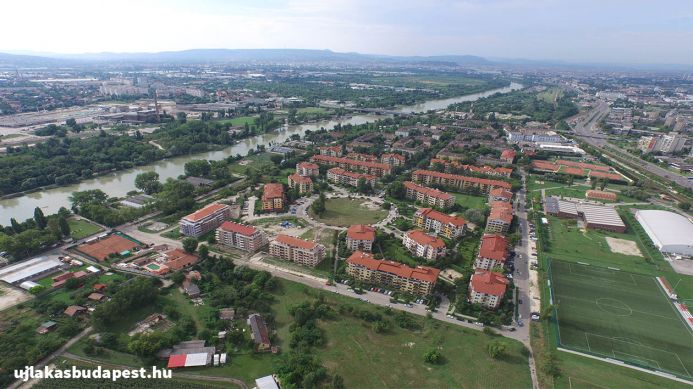 Eladó 68 m2-es új építésű lakás Budapest Duna partján.