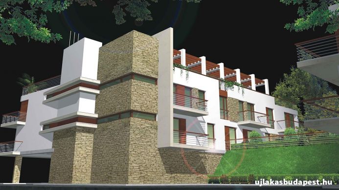 Eladó új építésű 47 m2-es 1. emeleti lakás a Forest Hill-ben.