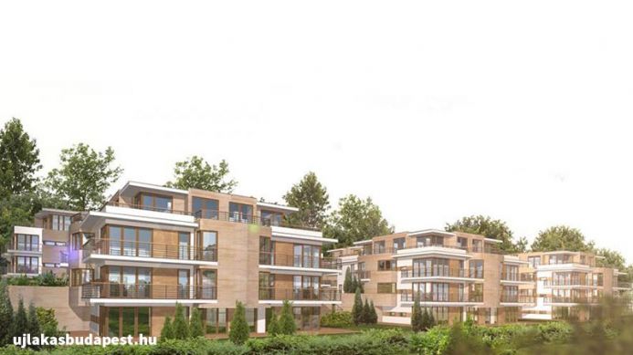 Eladó 47 m2-es 2. emeleti új építésű lakás a Forest Hill-ben.