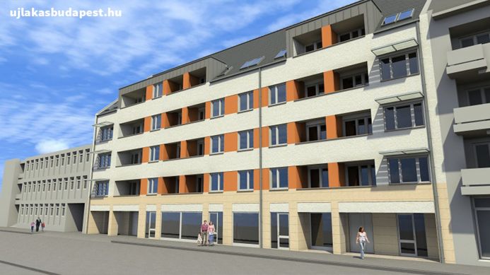 Eladó új építésű 72 m2-es lakás Újpest szívében.
