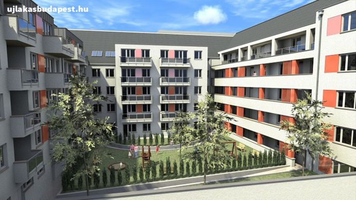 Újpest központjában 72 m2-es új építésű lakás eladó!