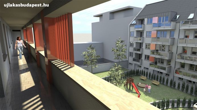 Eladó új építésű 72 m2-es lakás Újpesten.