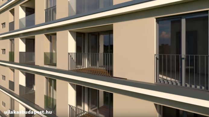 Eladó új építésű 31 nm-es lakás a Béke tér közelében