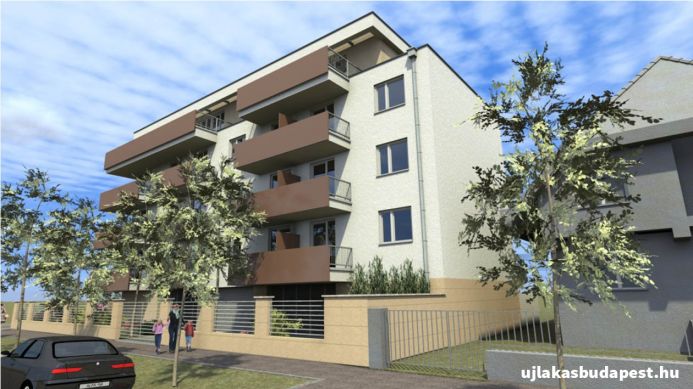 Eladó új építésű 64 nm-es lakás a Reitter Ferenc utcán