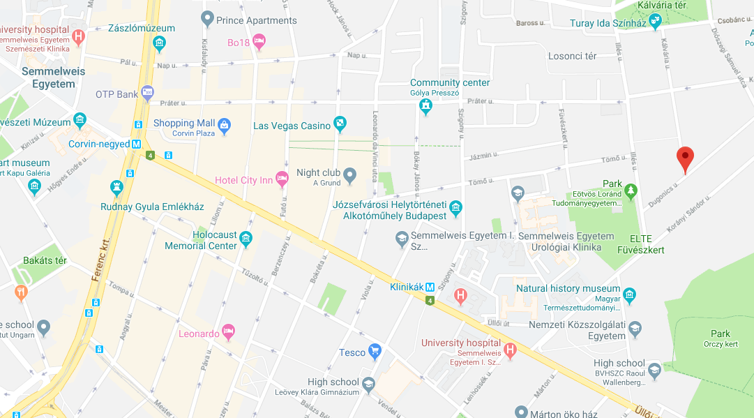 Eladó újszerű lakás a Füvészkert Lakóparban