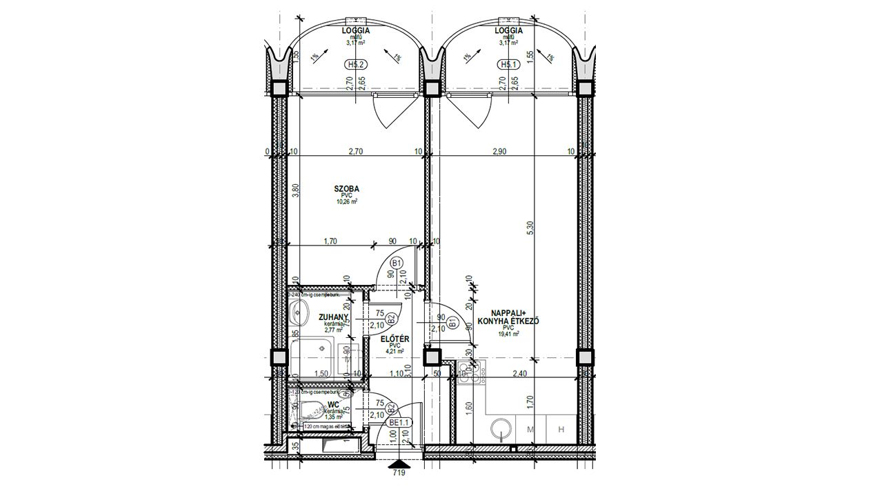 Eladó 38 nm-es apartman Balaton legkedveltebb részén 719