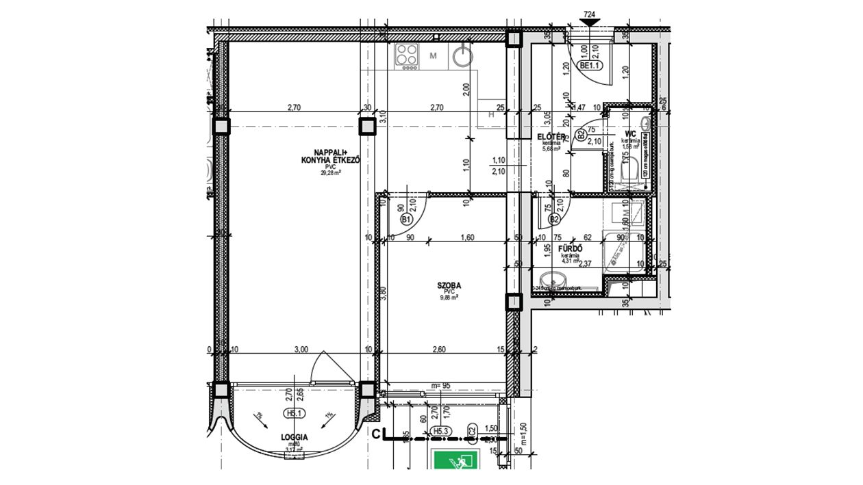 Eladó 51 nm-es apartman Balaton legkedveltebb részén 724