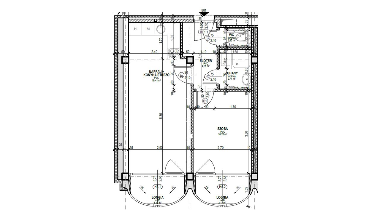 Eladó 38 nm-es apartman Balaton legkedveltebb részén 801