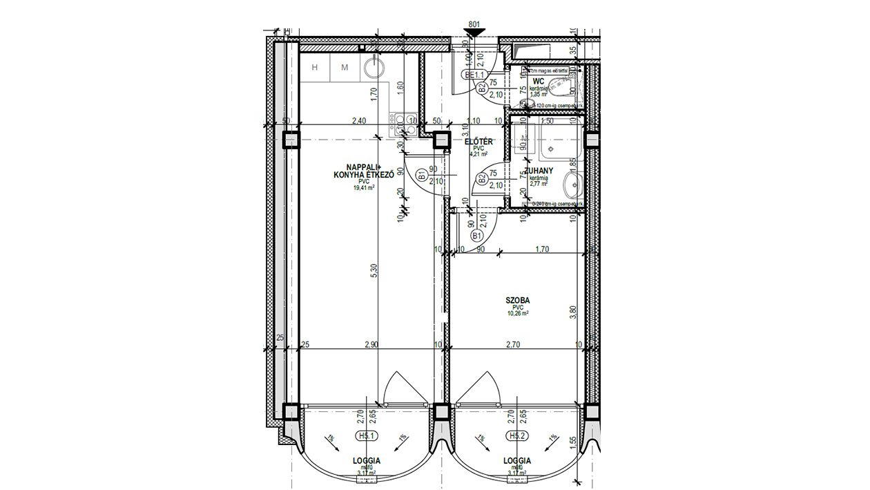 Eladó 38 nm-es apartman Balaton legkedveltebb részén 801