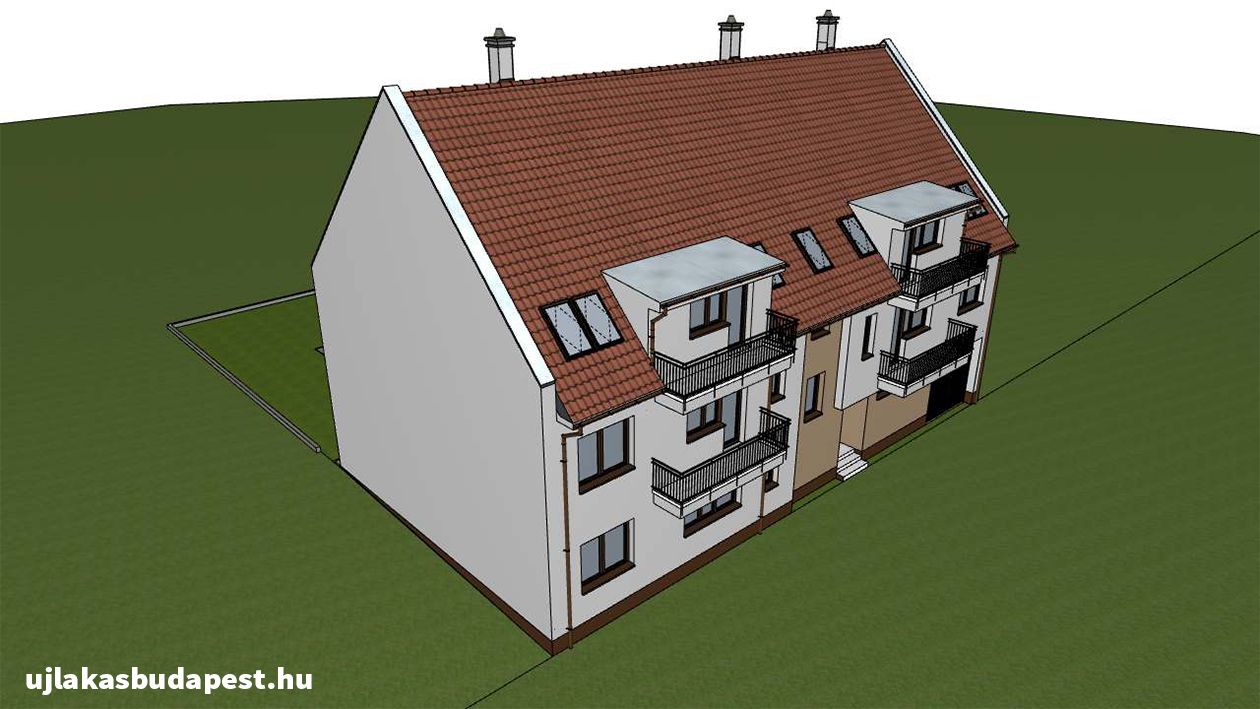 Új építésű 64 nm-es lakás Fót Belvárosában A1