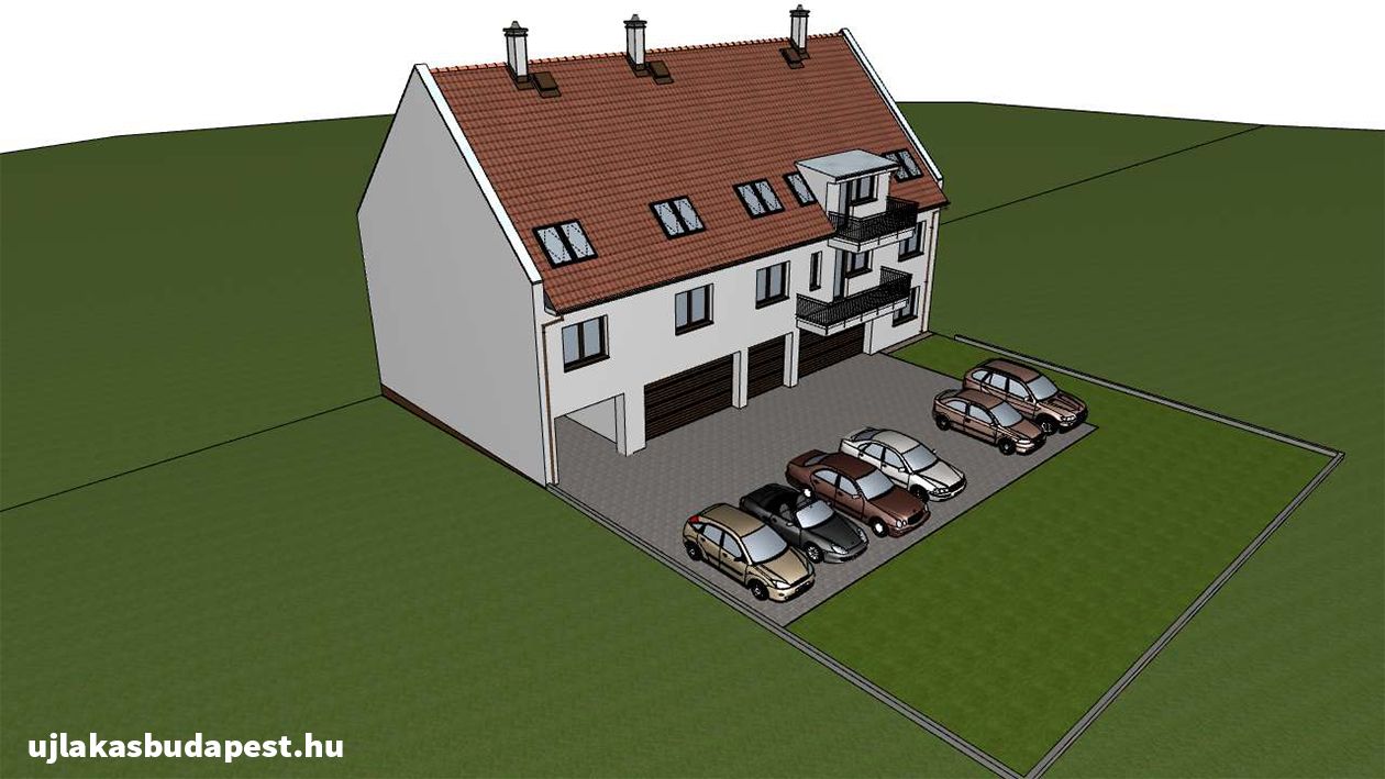 Új építésű 56 nm-es lakás Fót Belvárosában A5