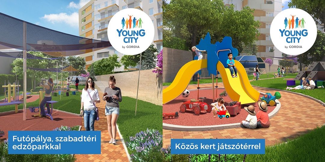 Eladó új lakás a Young City 3. ütemében