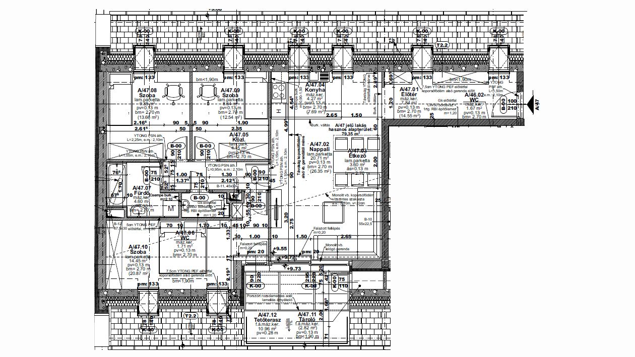 Új építésű 79 nm-es lakás eladó Újpesten