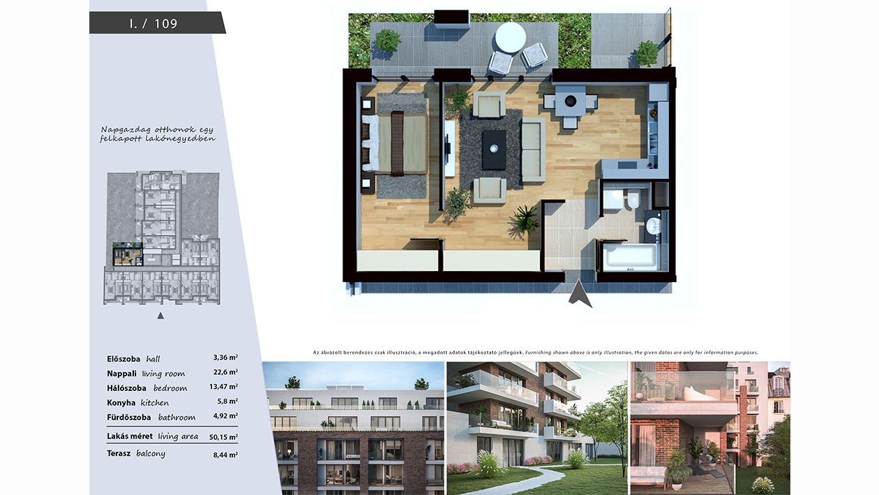 Új építésű modern, energiatakarékos lakások a XIII. kerületben 109