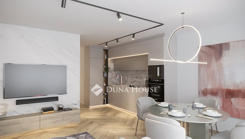 Új építésű 86 nm-es, napfényes penthouse a LuxCity Homes-ban