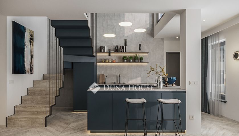 Új építésű 115 nm-es penthouse nagy terasszal eladó a LuxCity Homes-ban