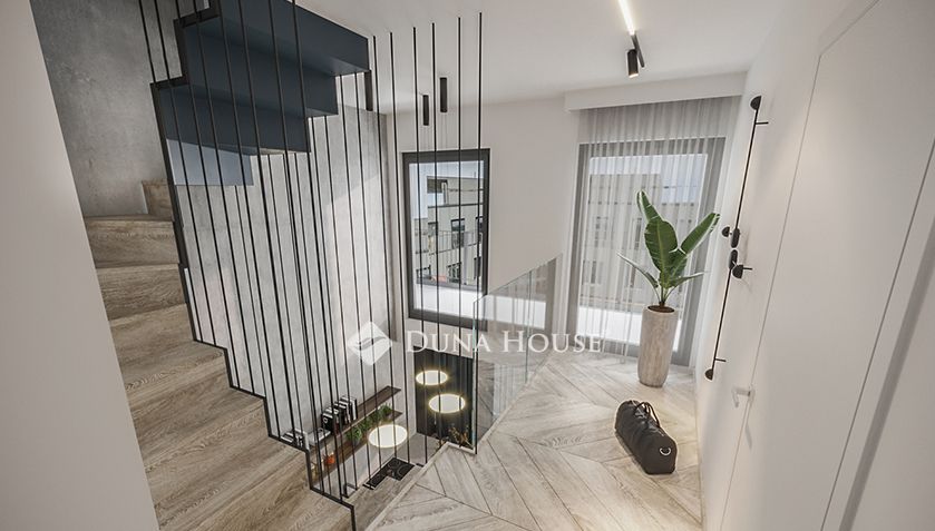 Új építésű 115 nm-es penthouse nagy terasszal eladó a LuxCity Homes-ban