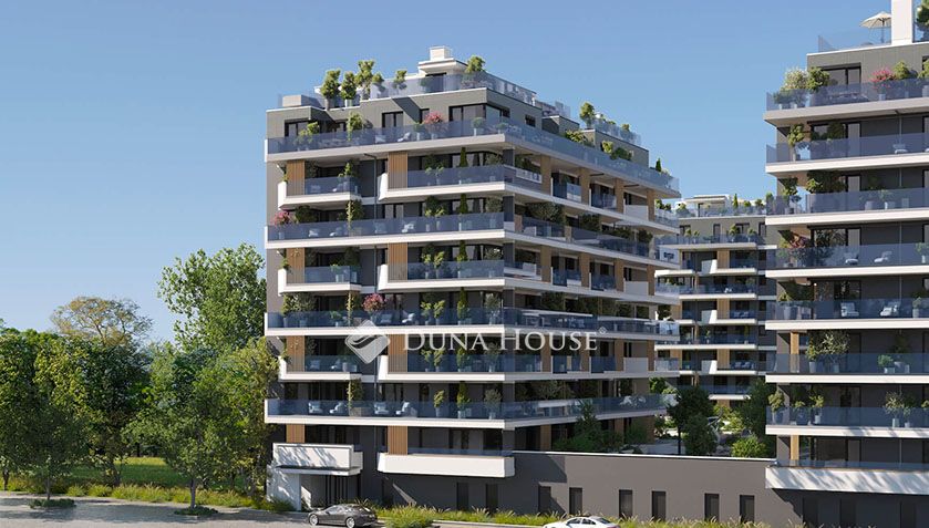 Új építésű 78 nm-es lakás a Duna-parton A.8.03