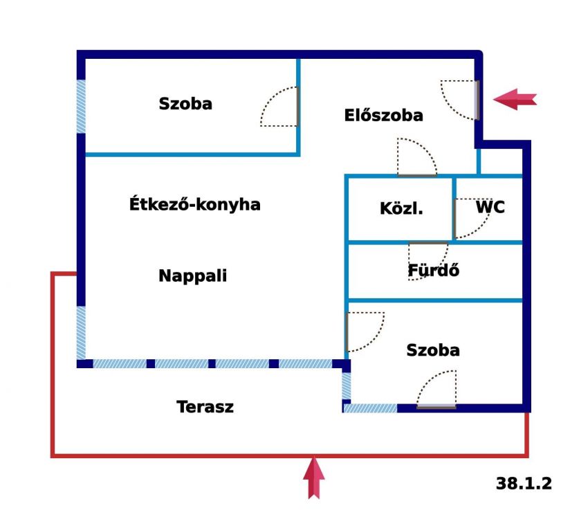Újépítésű lakás saját wellnessel