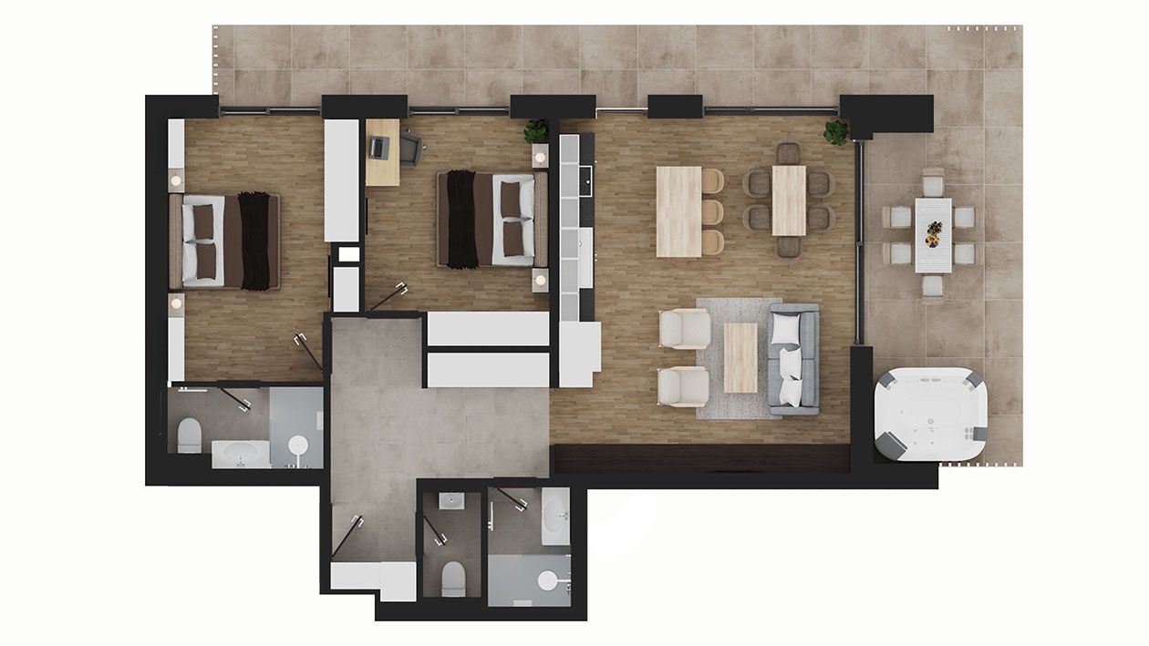 Új építésű első emeleti luxus lakás Pasaréten