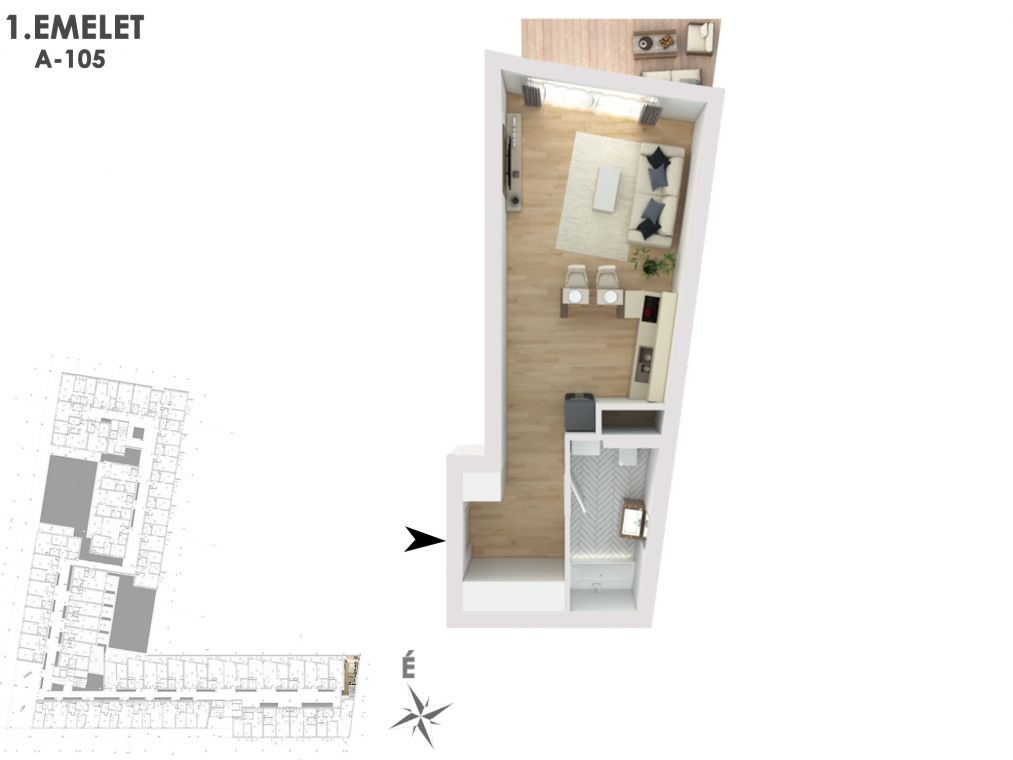 Otthonod a vízparti életstílus közepén A105