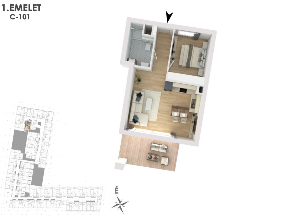 Otthonod a vízparti életstílus közepén C101