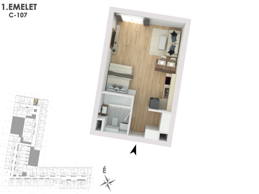 Otthonod a vízparti életstílus közepén C107