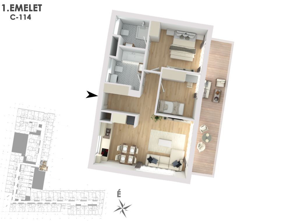 Otthonod a vízparti életstílus közepén C114