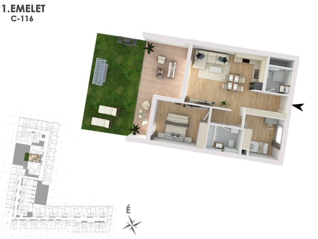 Otthonod a vízparti életstílus közepén C116