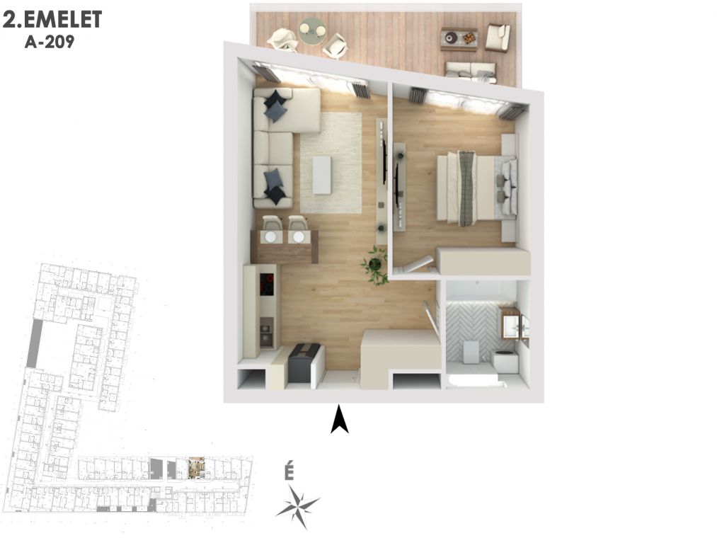 Otthonod a vízparti életstílus közepén A209