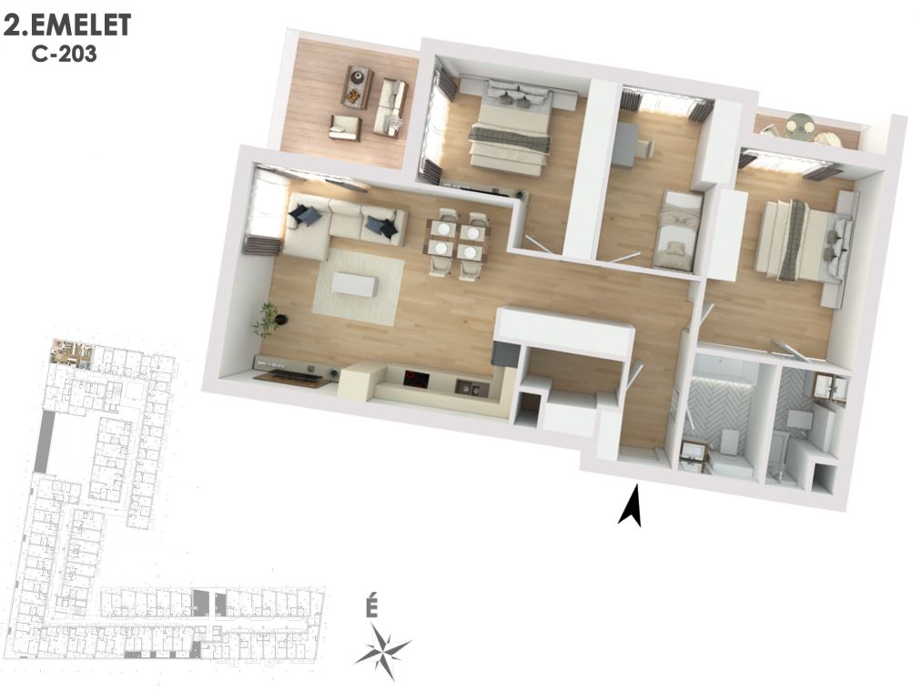 Otthonod a vízparti életstílus közepén C203