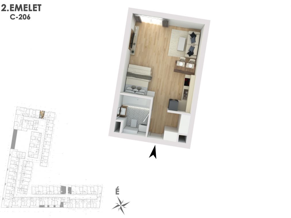 Otthonod a vízparti életstílus közepén C206