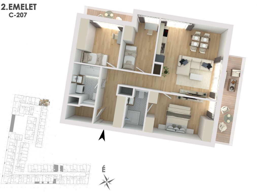 Otthonod a vízparti életstílus közepén C207