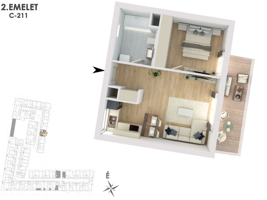 Otthonod a vízparti életstílus közepén C211