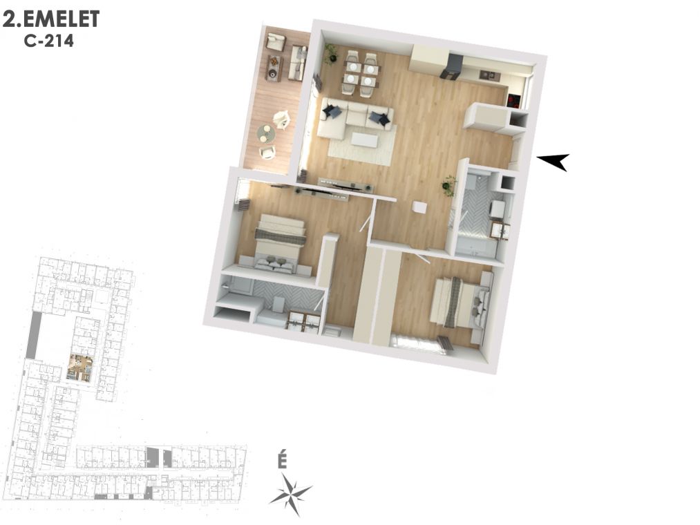 Otthonod a vízparti életstílus közepén C214