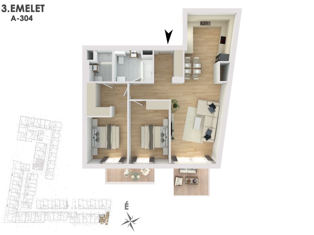 Otthonod a vízparti életstílus közepén A304
