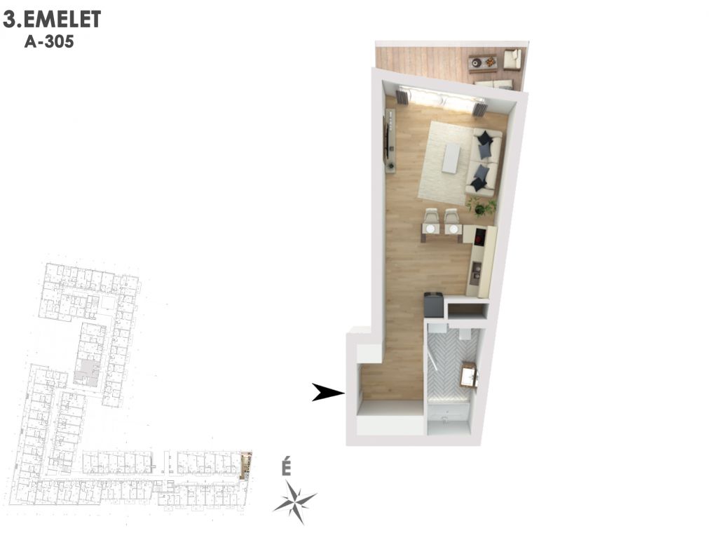 Otthonod a vízparti életstílus közepén A305