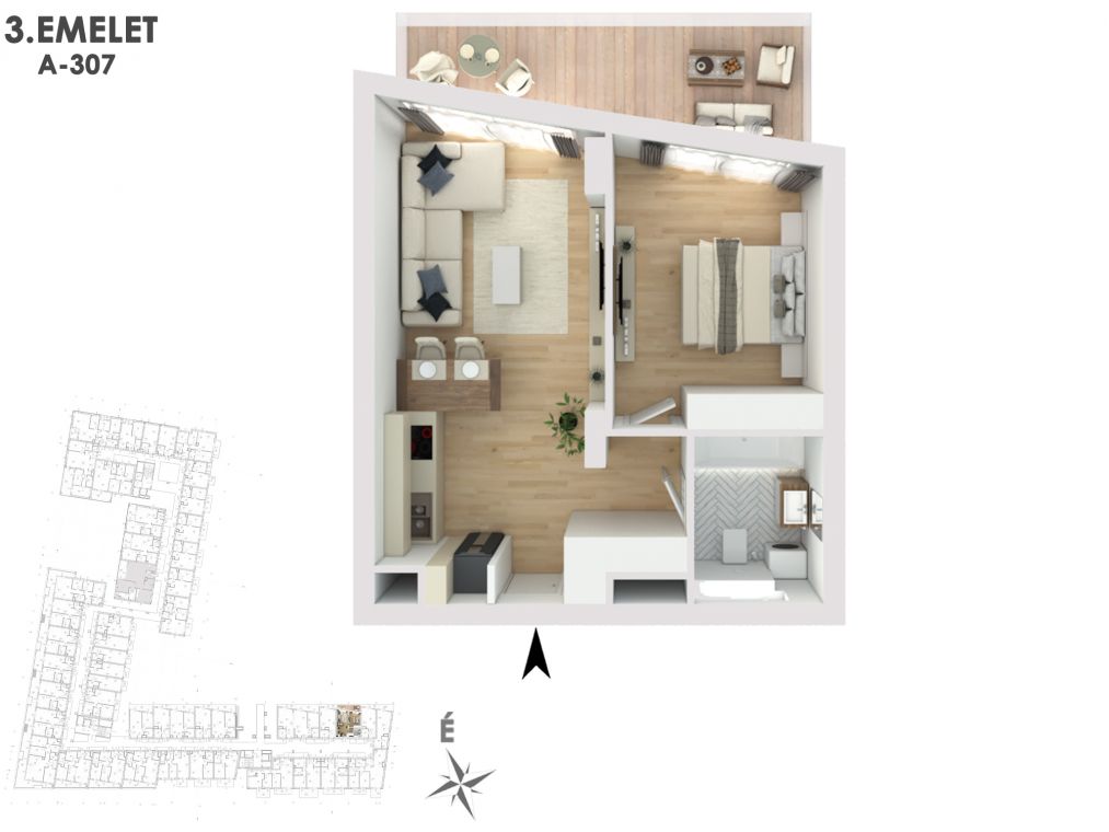 Otthonod a vízparti életstílus közepén A307