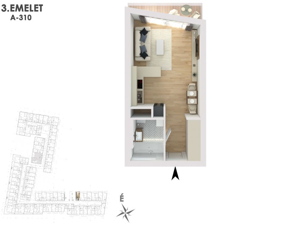 Otthonod a vízparti életstílus közepén A310